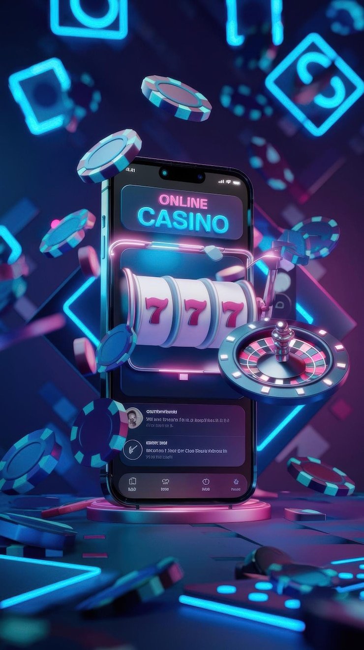 Layar login dan verifikasi dua faktor aplikasi nada 777